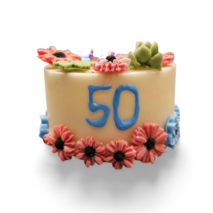 Birthday cake candle