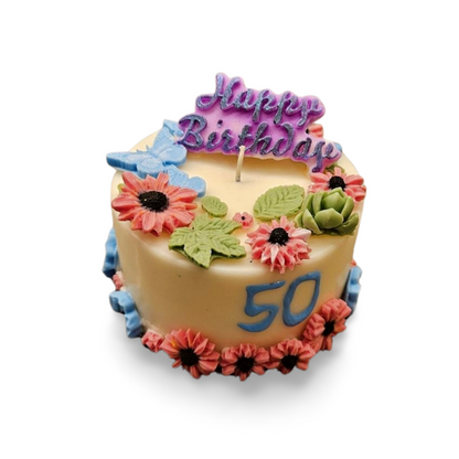 Birthday cake candle